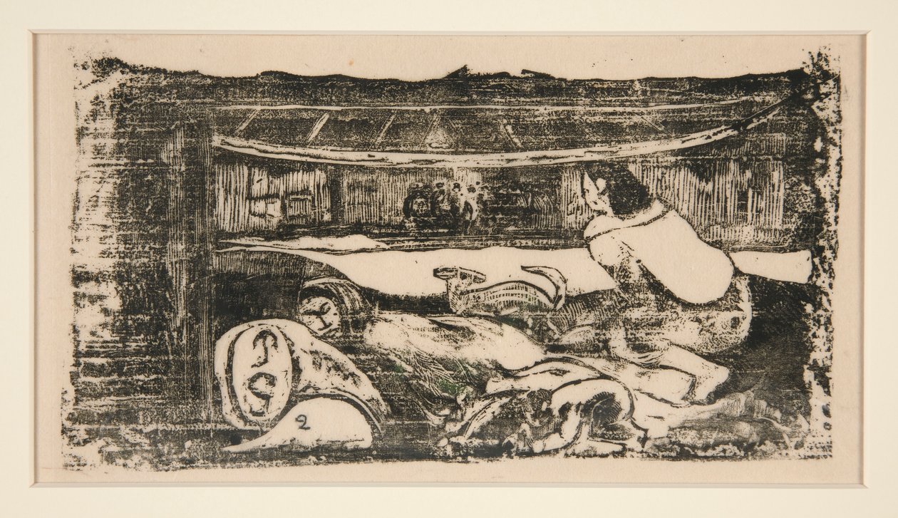 Laatikon sisäpuoli tekijältä Paul Gauguin