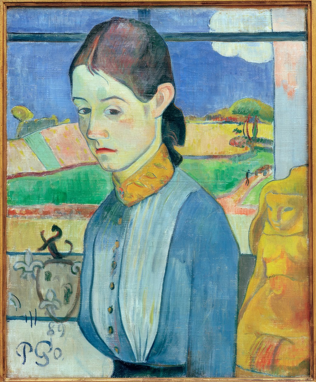 Jeune Bretonne tekijältä Paul Gauguin