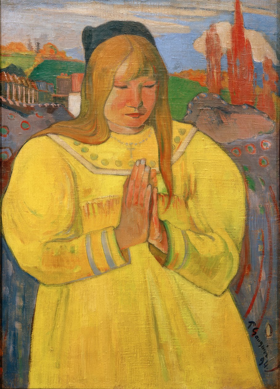 Jeune Chrétienne tekijältä Paul Gauguin