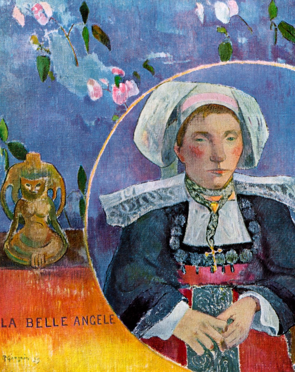 La Belle Angele, 1889-1939. tekijältä Paul Gauguin