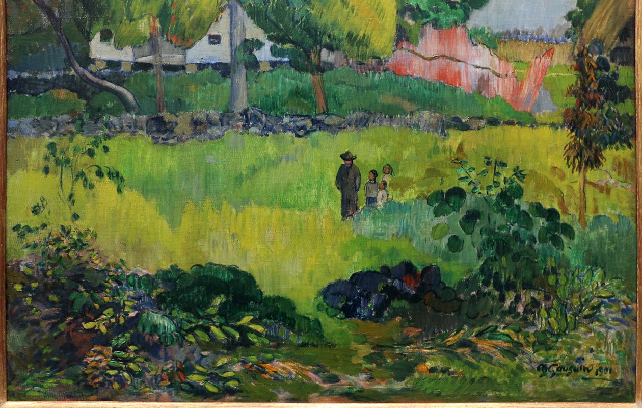 Maisema tekijältä Paul Gauguin