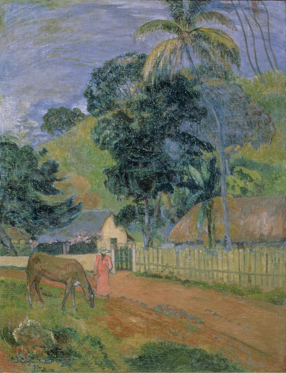 Maisema tekijältä Paul Gauguin
