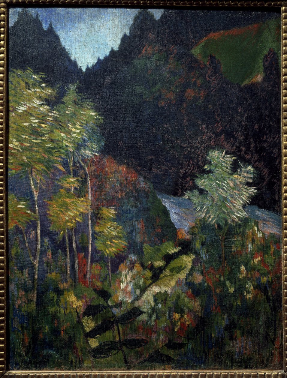 Maisema - öljy kankaalle tekijältä Paul Gauguin