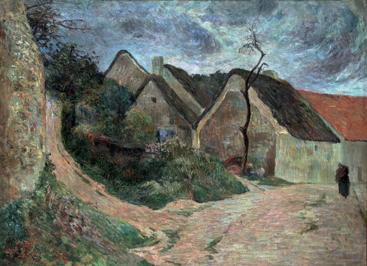 Maisema Osnyssa. tekijältä Paul Gauguin
