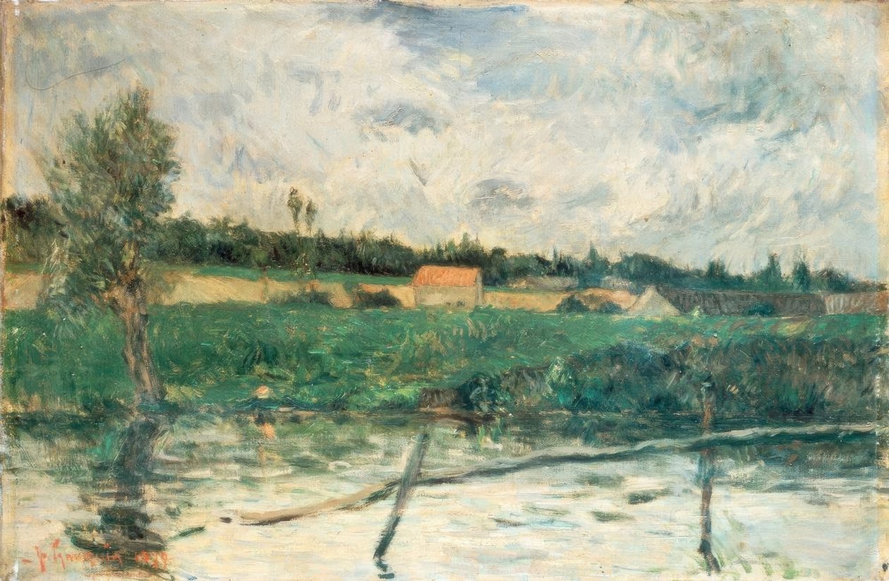 Maaseutu Bretagnen tekijältä Paul Gauguin