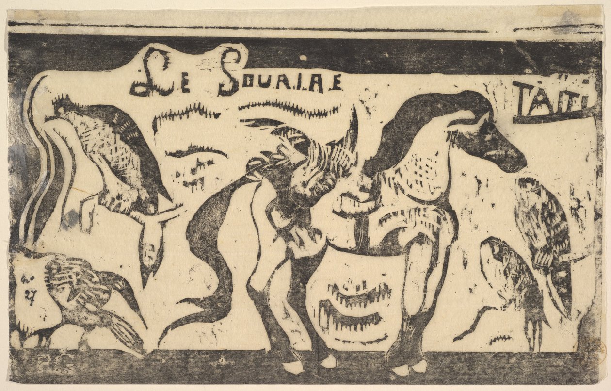 The Smile, Tahiti Smile, Tahiti, joulukuu 1899. tekijältä Paul Gauguin