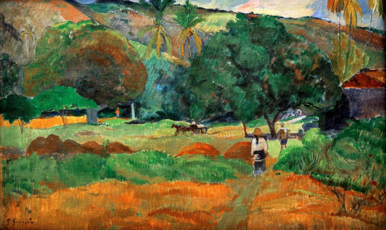 Le Vallon tekijältä Paul Gauguin