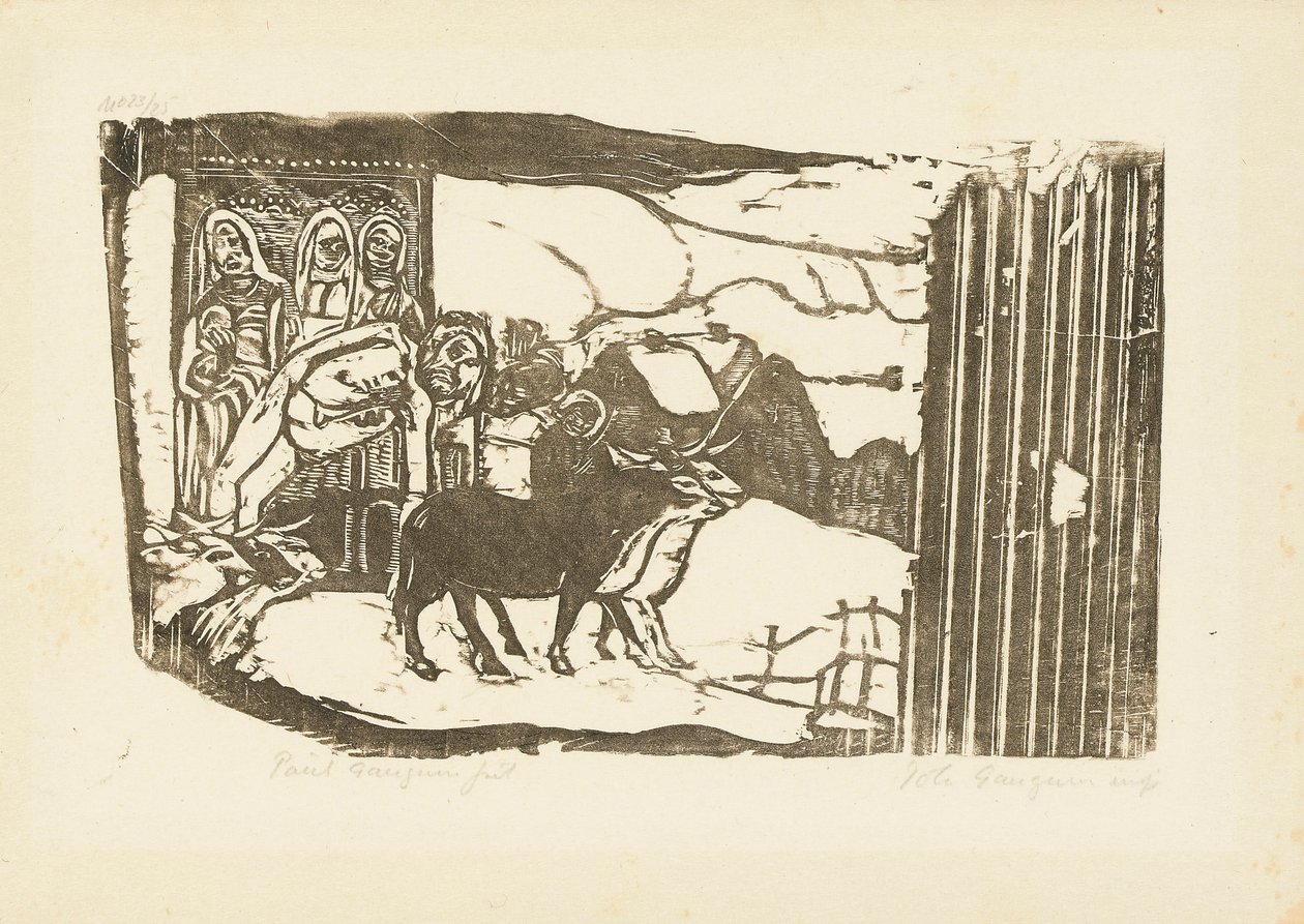Breton Golgata, 1898-1899 tekijältä Paul Gauguin