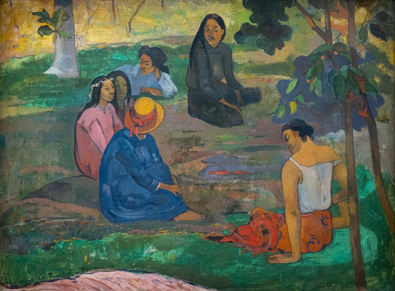 Les Parau Parau (keskustelu) tekijältä Paul Gauguin