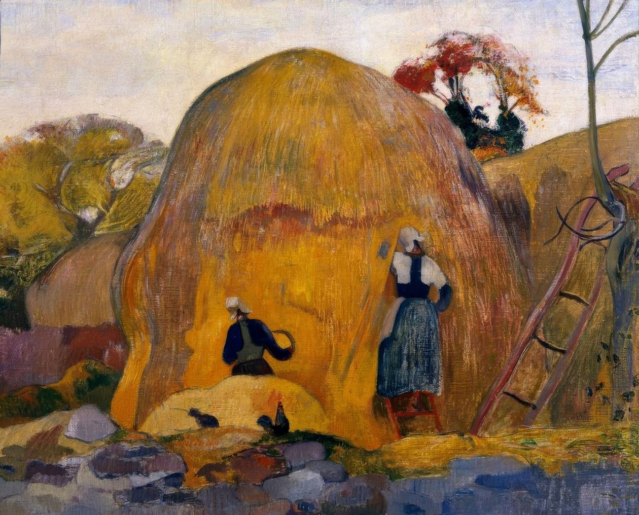 Keltaiset myllynkivet tai vaalea sato tekijältä Paul Gauguin