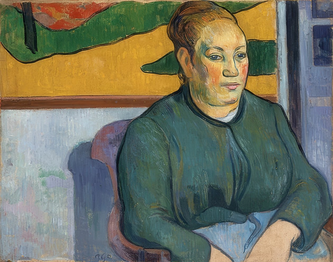 Rouva Roulin. 1888 tekijältä Paul Gauguin