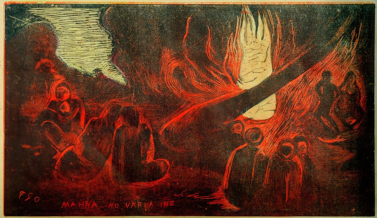 Mahana No Varua Ino tekijältä Paul Gauguin