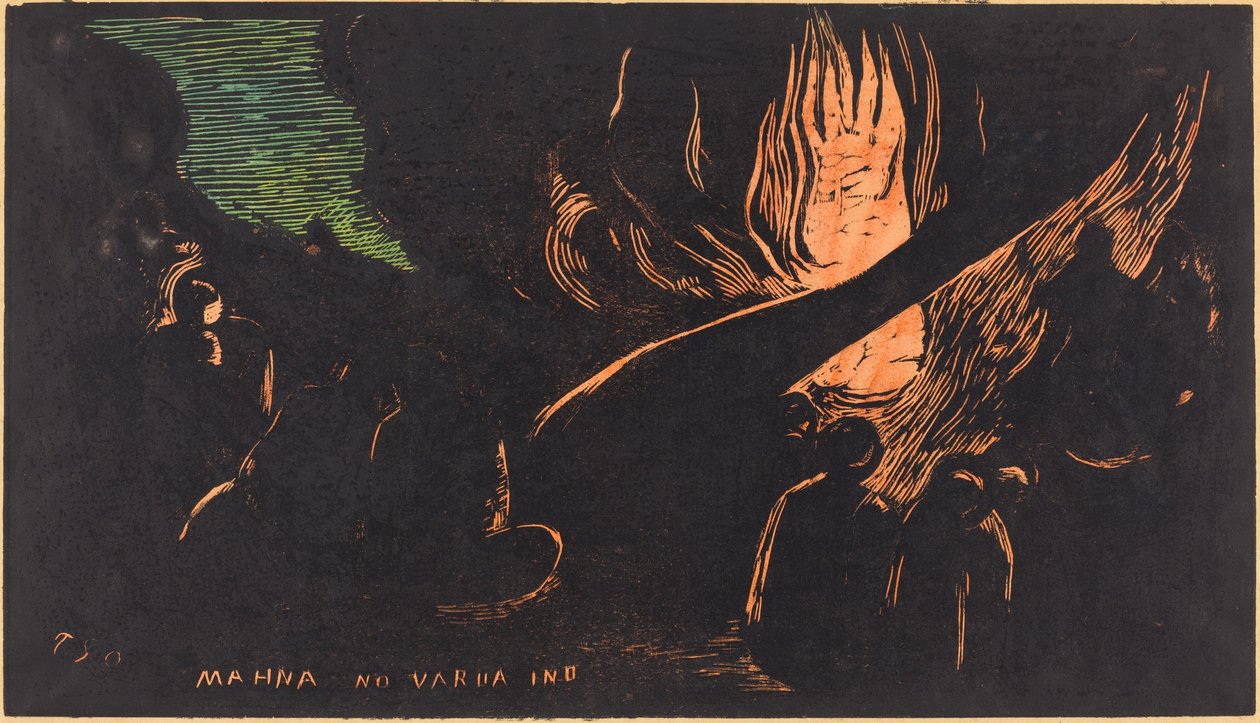 Mahna no Varua Ino (El diable parla) finlandès tekijältä Paul Gauguin