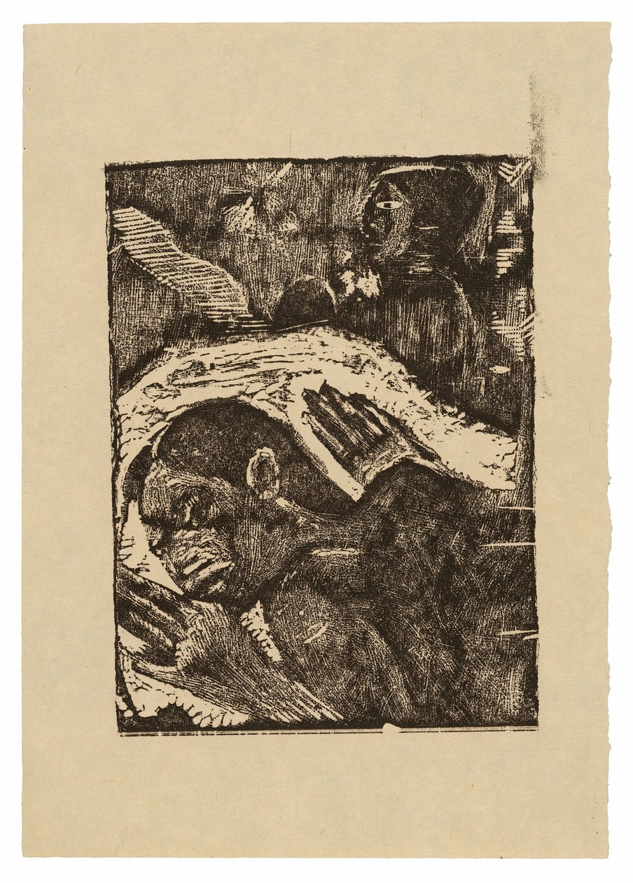Manao tupapau (Hän ajattelee kummitusta tai Aave ajattelee häntä) tekijältä Paul Gauguin