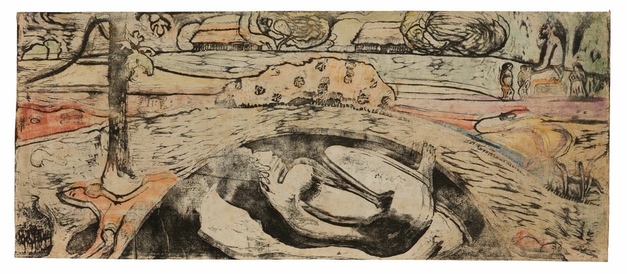 Manao tupapau (Hän ajattelee aavetta tai Aave ajattelee häntä) tekijältä Paul Gauguin