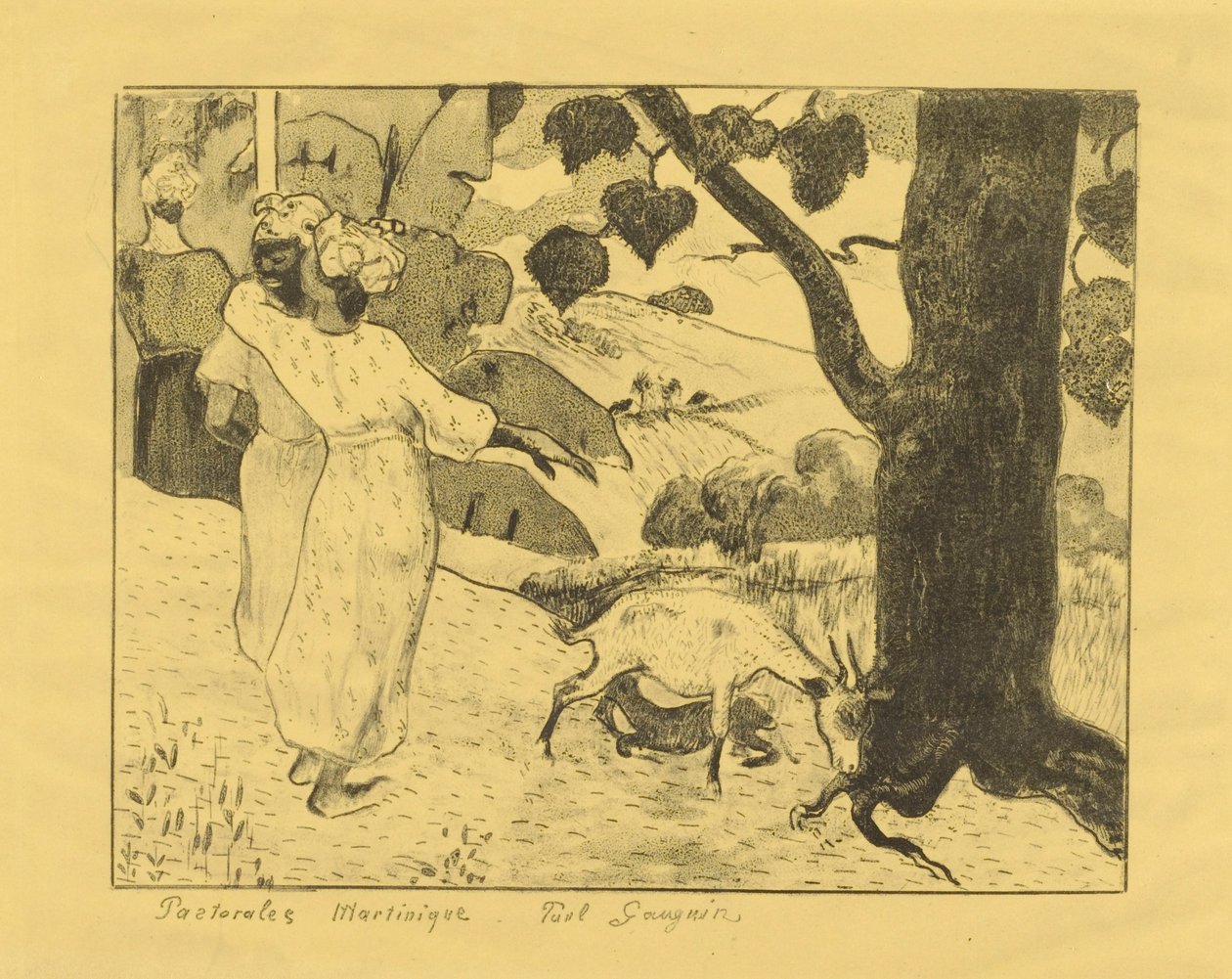 Martiniquen pastoraalit tekijältä Paul Gauguin