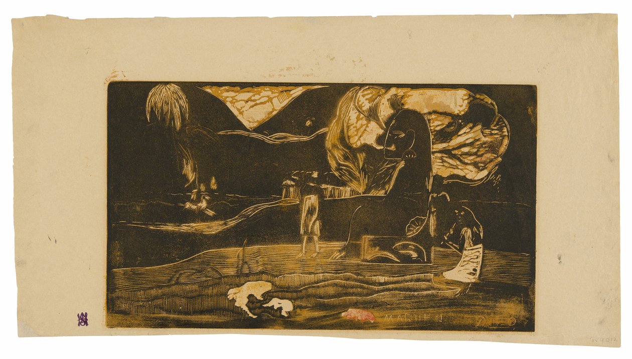 Maruru (Ofertes de gratitud), de la suite finlandesa Noa Noa tekijältä Paul Gauguin
