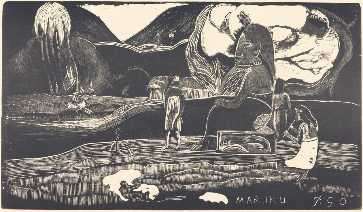 Maruru (Kiitos) tekijältä Paul Gauguin