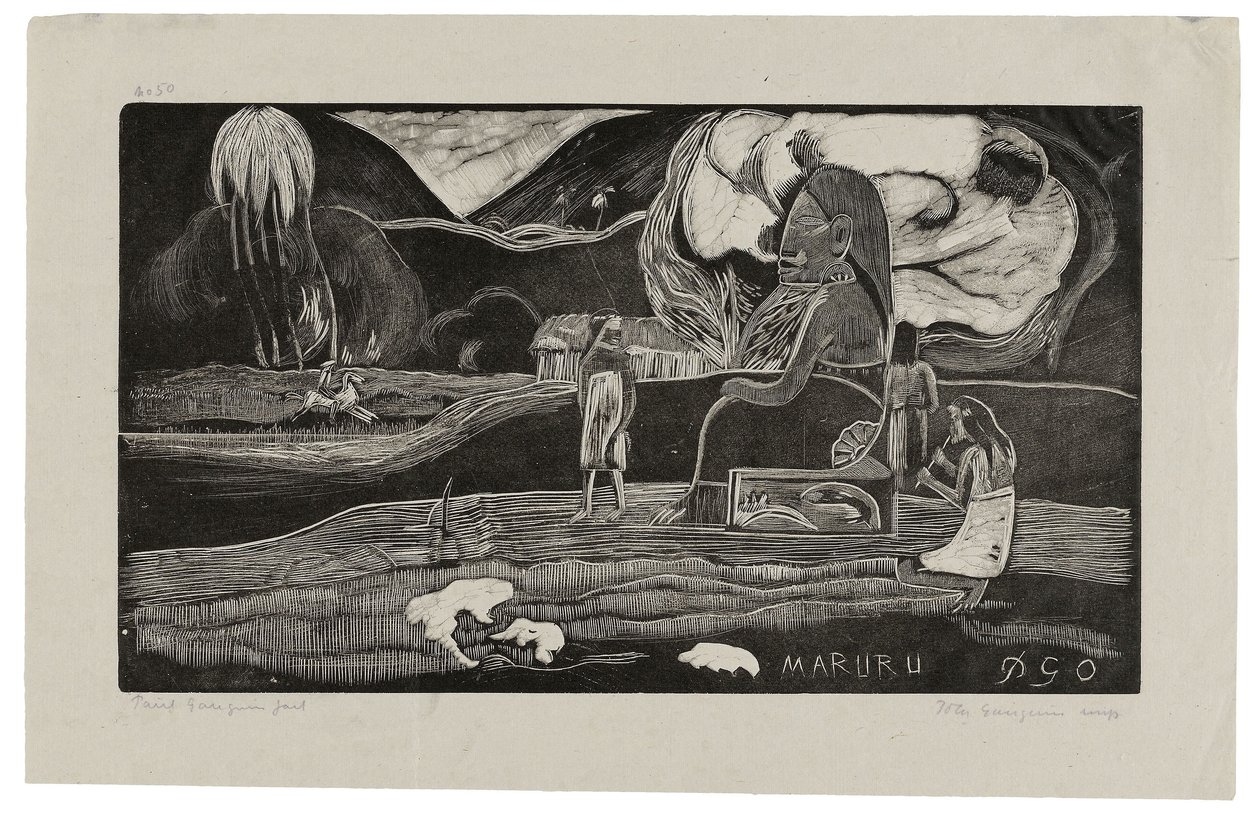Maruru, Offerings of Gratitude, Noa Noa, 1894 tekijältä Paul Gauguin