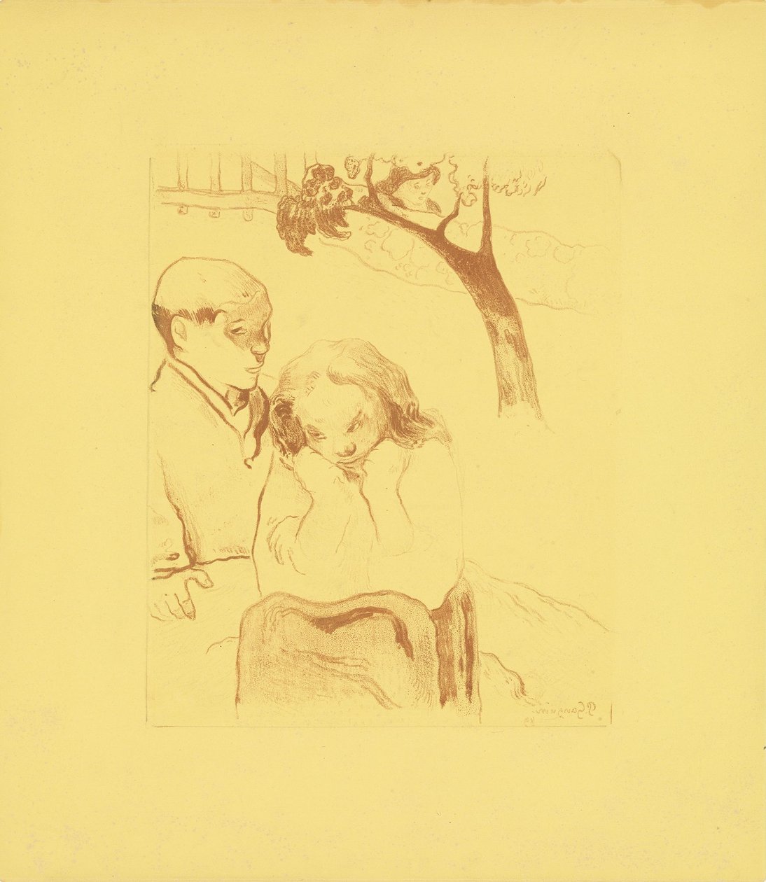 Menschliche Miseren tekijältä Paul Gauguin