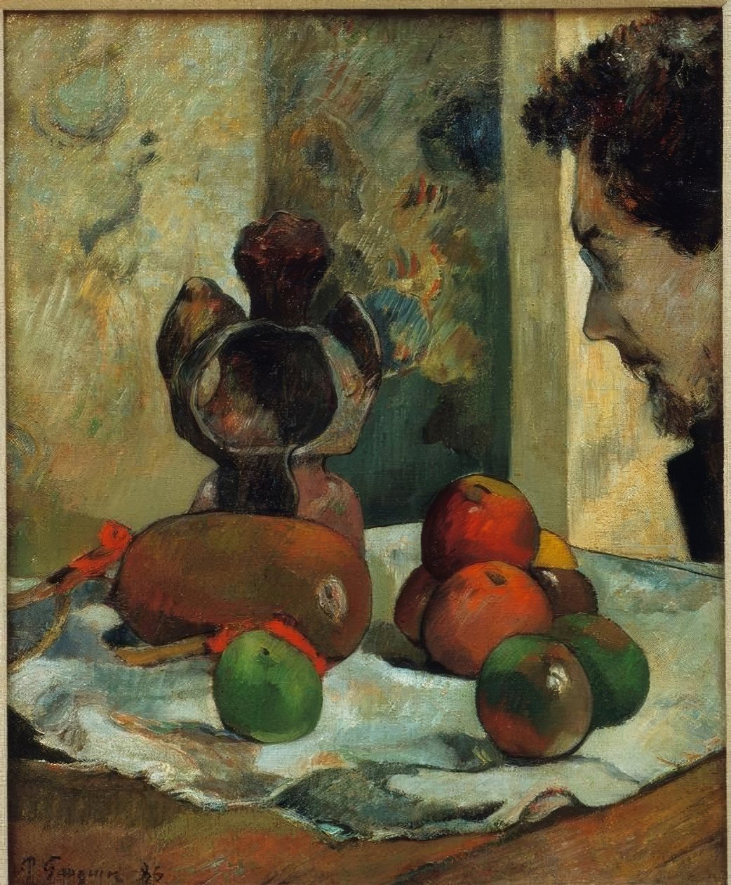 Nature morte au profil de Laval tekijältä Paul Gauguin
