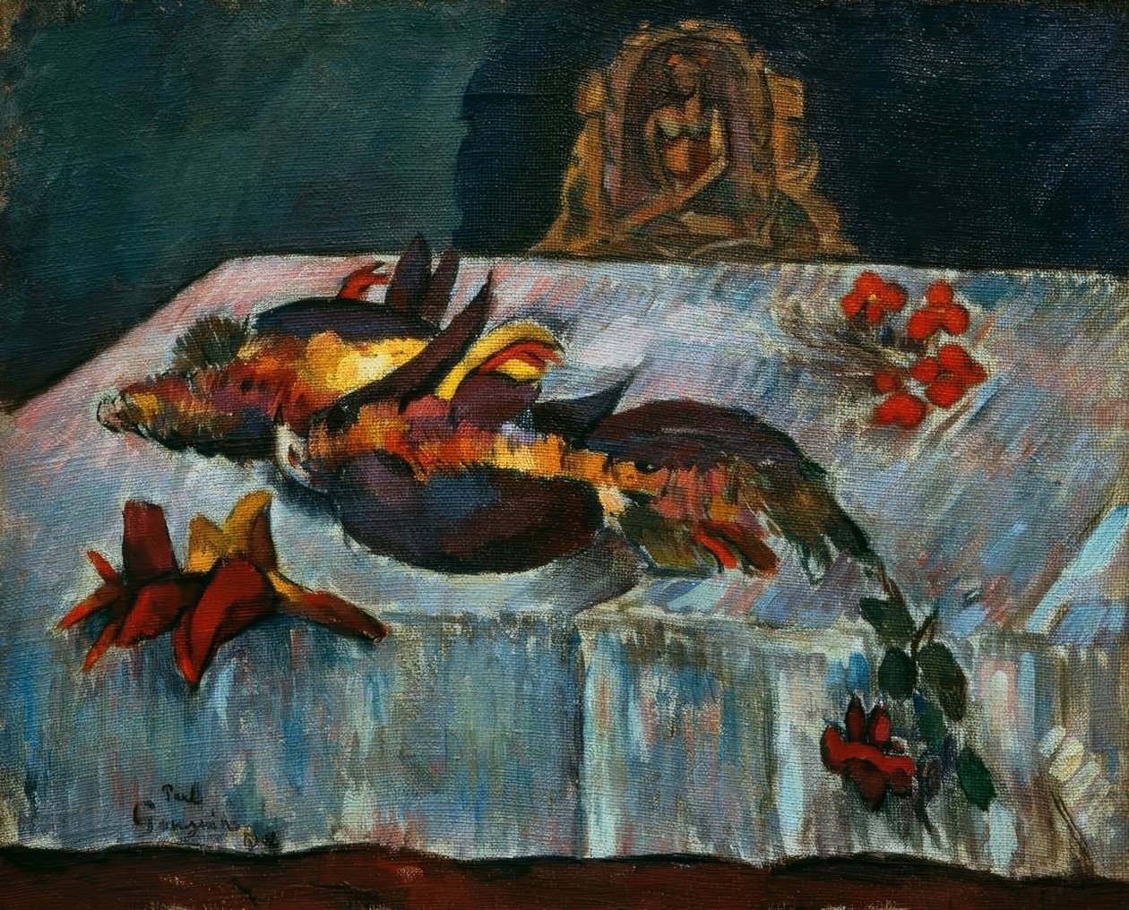 Nature morte aux oiseaux exotics tekijältä Paul Gauguin