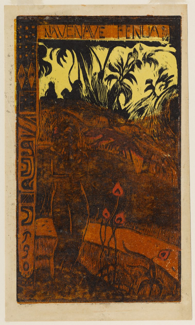 Nave Nave Fenua (Wunderbares Land) tekijältä Paul Gauguin