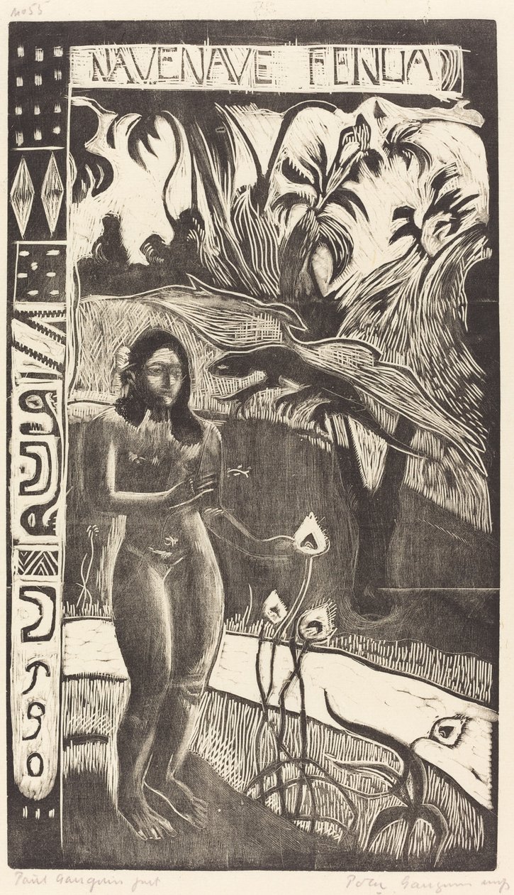 Nave Nave Fenua Delightful Land, 18941895. tekijältä Paul Gauguin