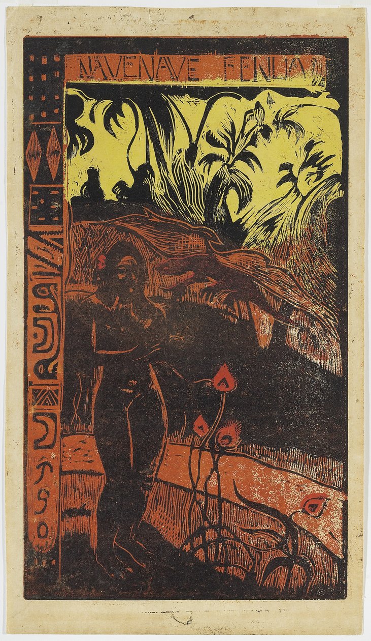 Nave Nave Fenua Noa Noa -sarjasta tekijältä Paul Gauguin