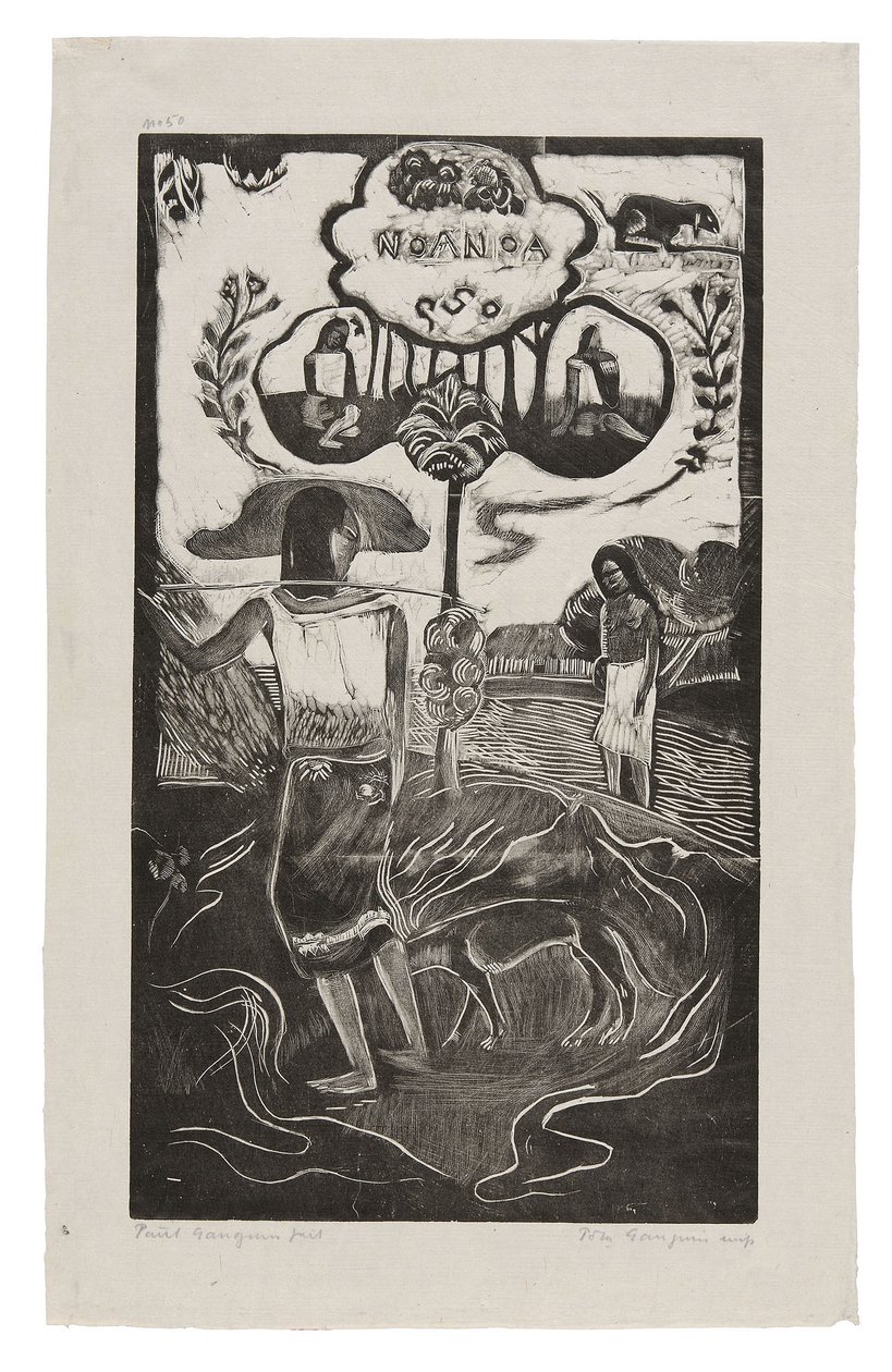 Noa Noa (Fragrant), Noa Noa Suite -teoksesta. tekijältä Paul Gauguin