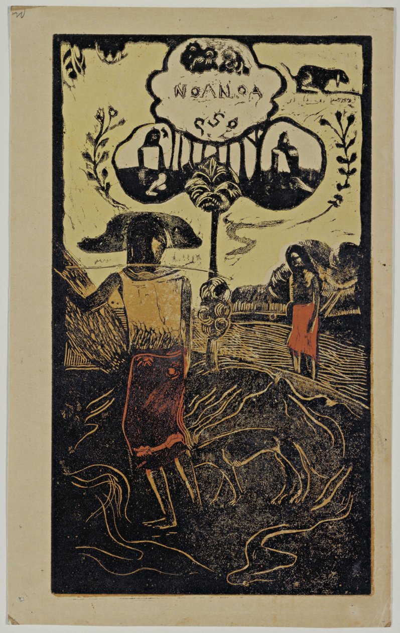 Noa Noa -tuoksu sarjasta Noa Noa, 1893-1894 tekijältä Paul Gauguin