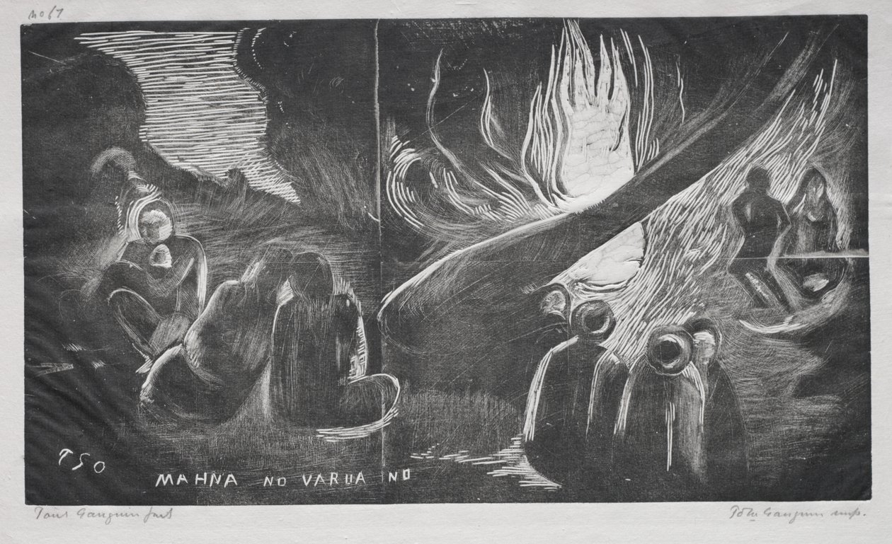 Nooa Nooa; Paholainen puhuu (Mahna No Varua Ino) tekijältä Paul Gauguin
