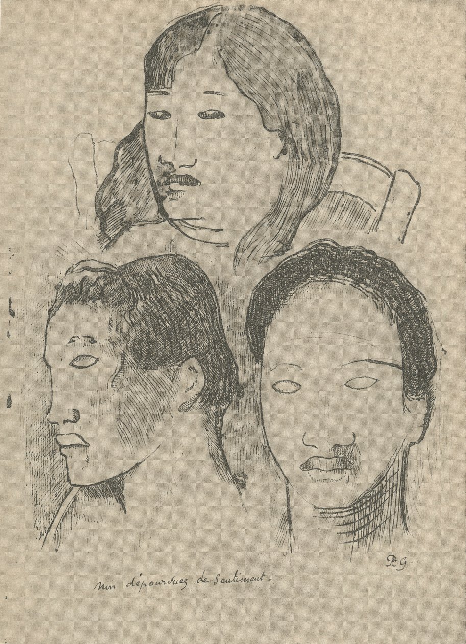 Ei tunteita, 1936 tekijältä Paul Gauguin