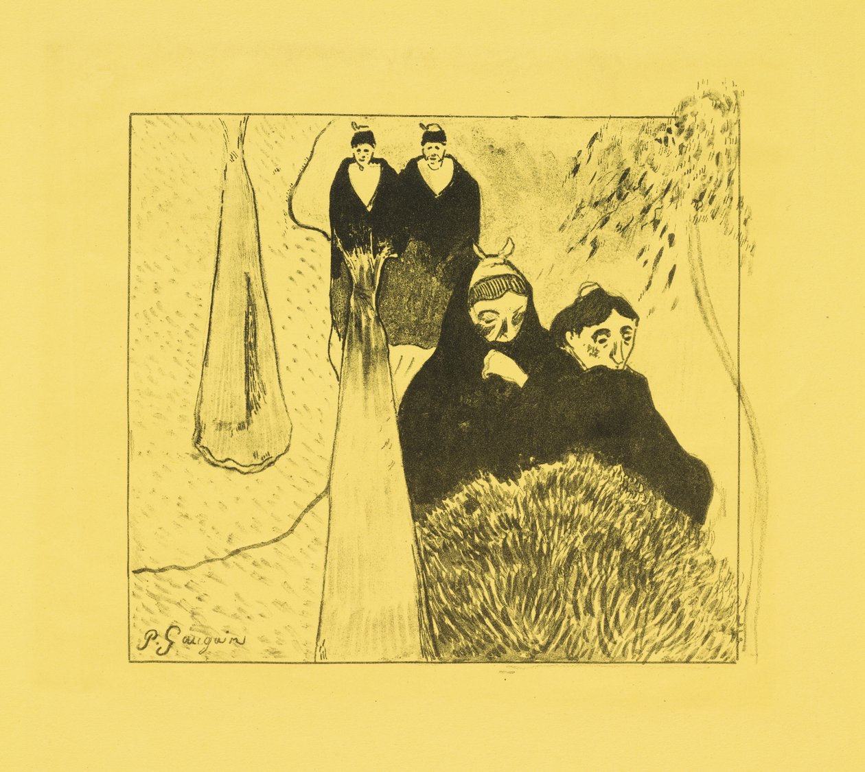 Alte Frauen von Arles tekijältä Paul Gauguin