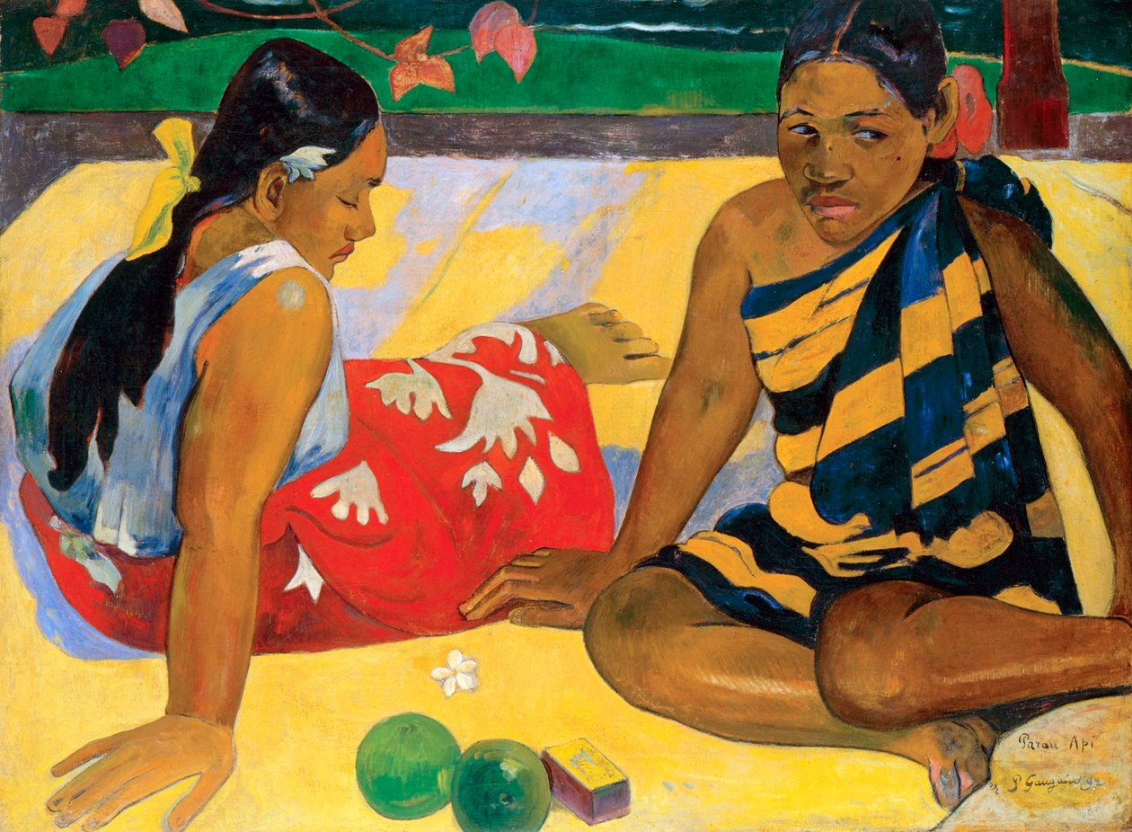 Ilotulitus. Mitä uutta, 1892 tekijältä Paul Gauguin
