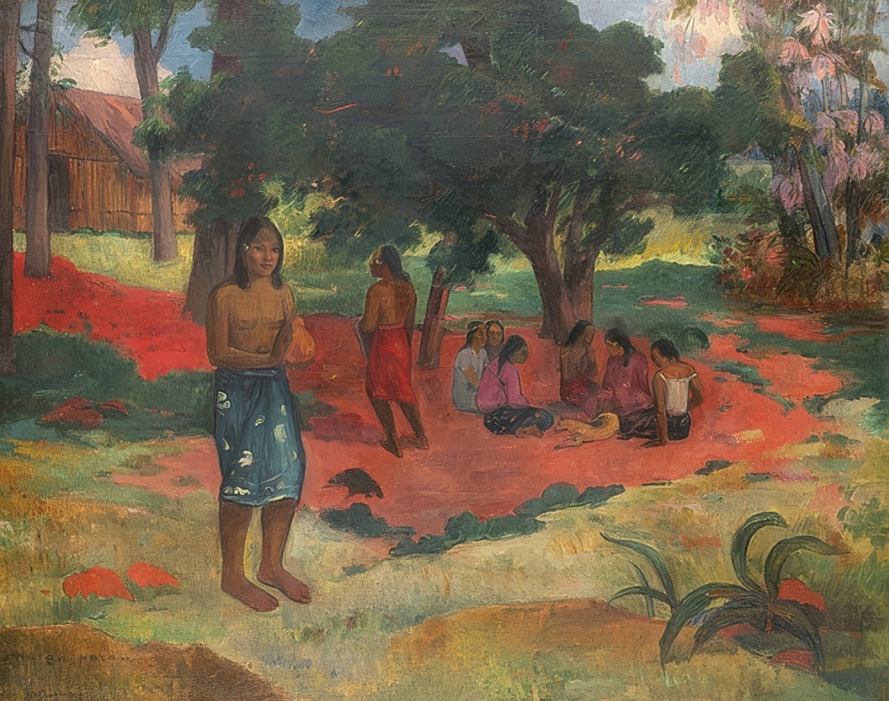 Parau Parau (kuiskatut sanat). 1892 tekijältä Paul Gauguin