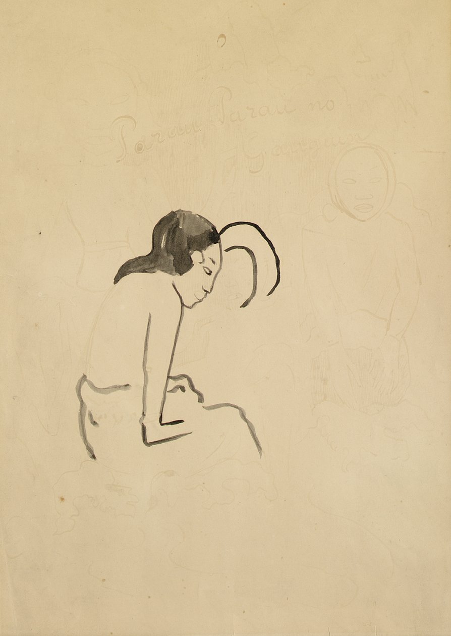 Jumalan sana, 1891-93 tekijältä Paul Gauguin