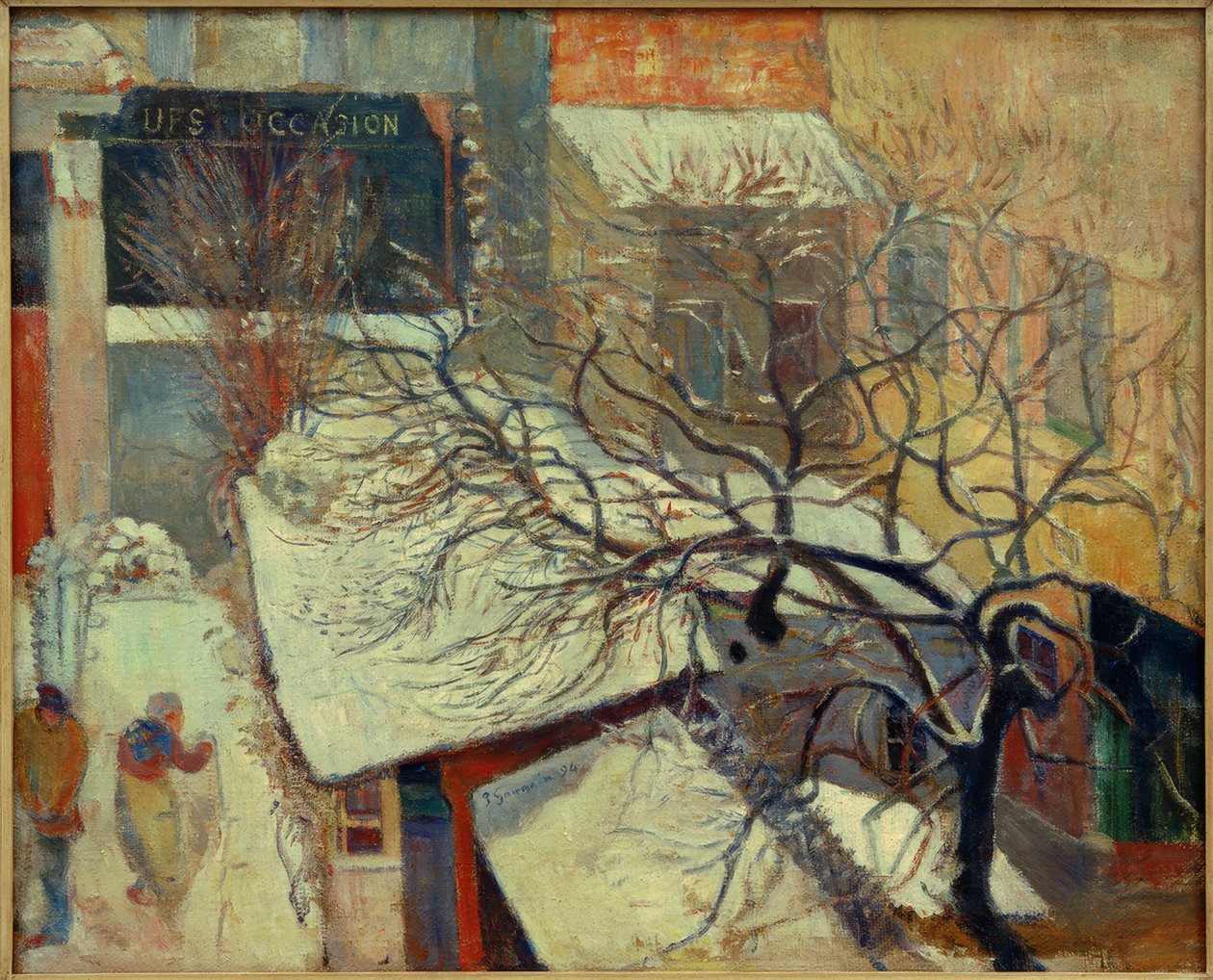 Paris sous la neige tekijältä Paul Gauguin