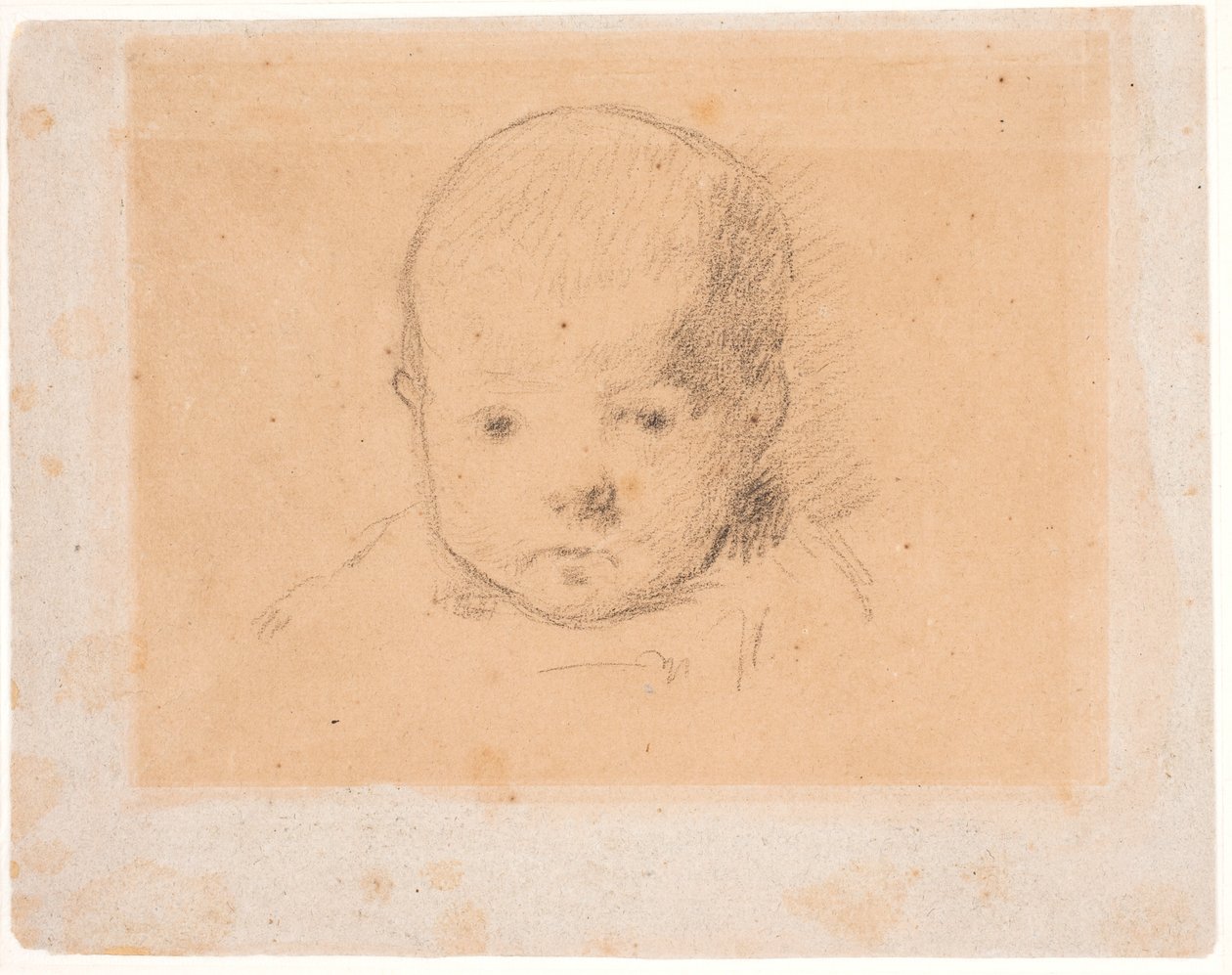 Porträt des Sohnes des Künstlers Clovis, geboren am 10. Mai 1879 tekijältä Paul Gauguin