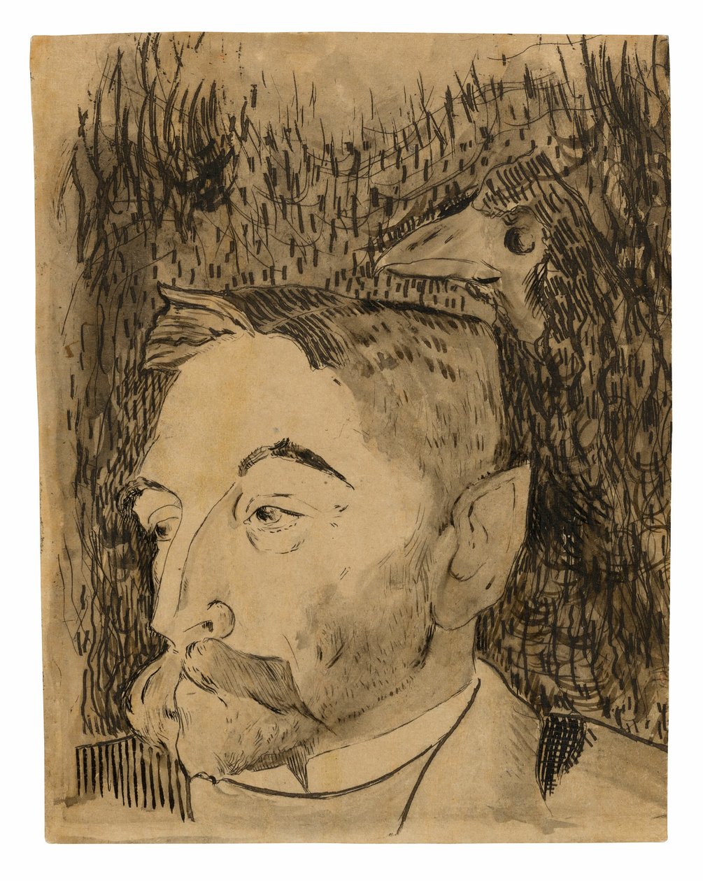 Stéphane Mallarmé muotokuva tekijältä Paul Gauguin