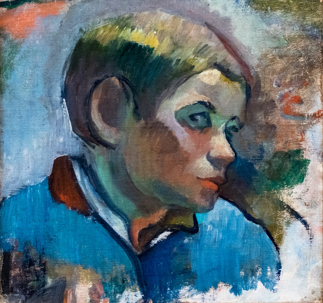 Pienen pojan muotokuva tekijältä Paul Gauguin