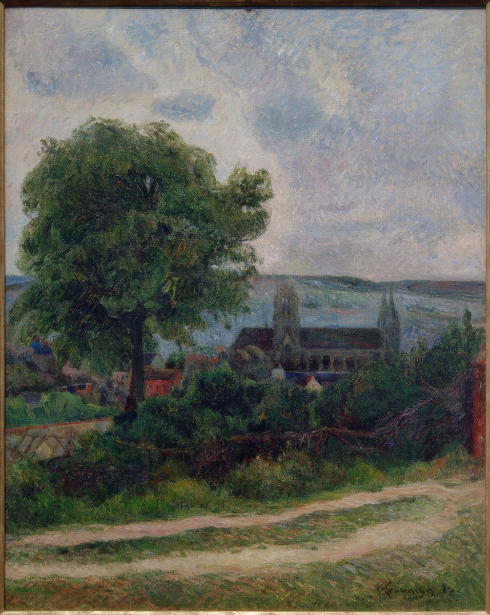Rouen, Kirche Saint-Ouen tekijältä Paul Gauguin