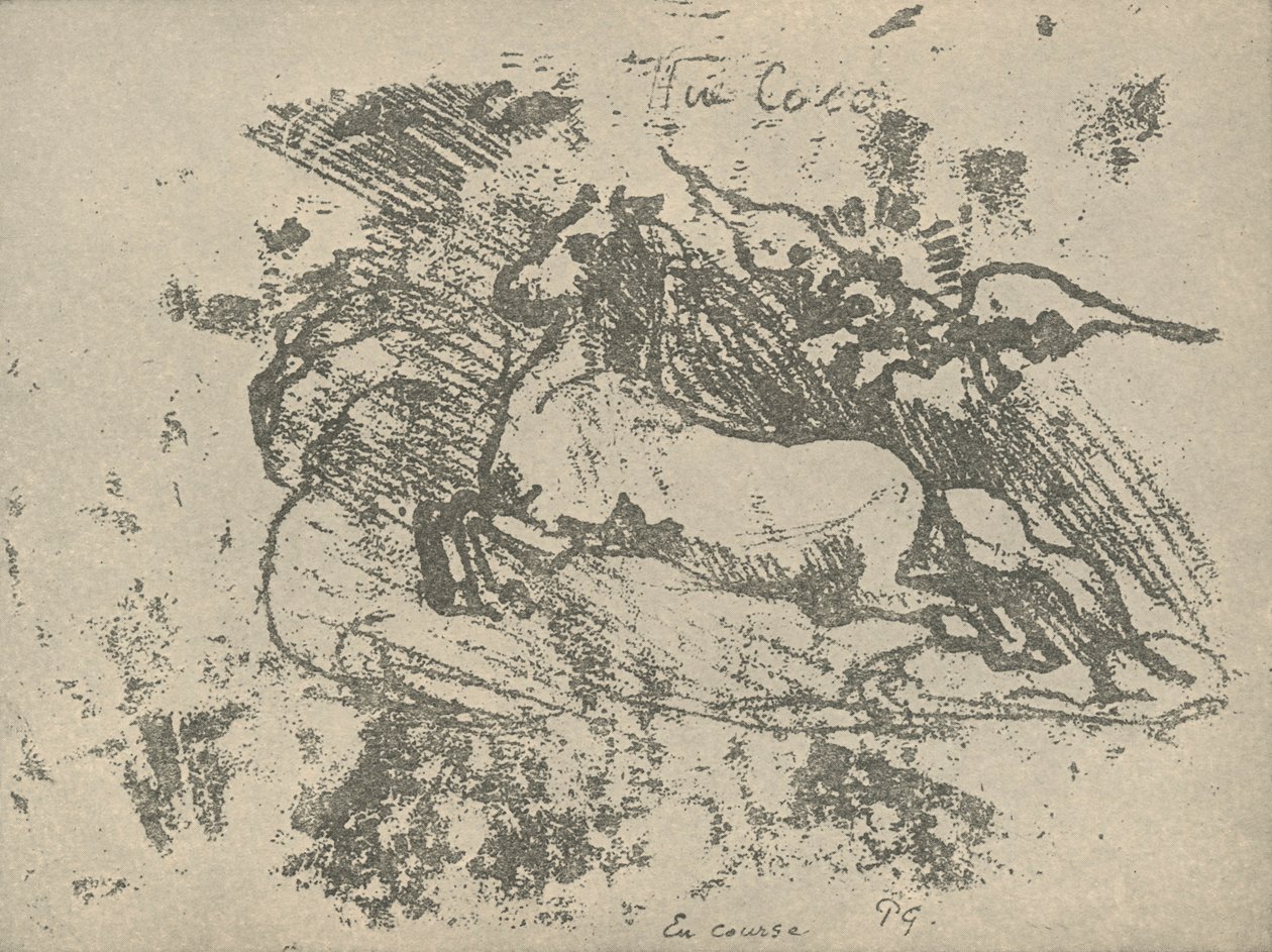 Juoksu, 1936 tekijältä Paul Gauguin