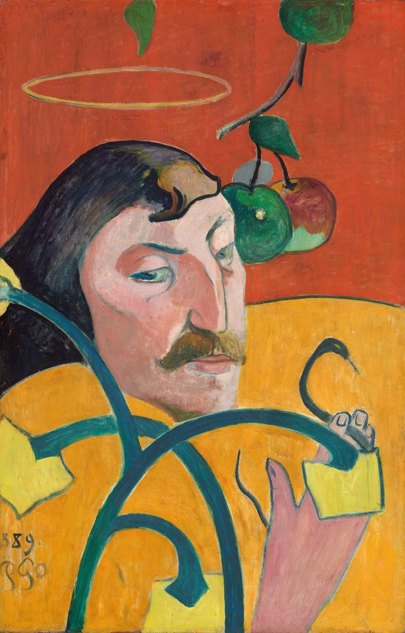 Omakuva, 1889. tekijältä Paul Gauguin