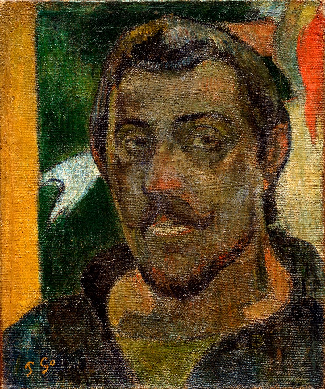 Omakuva, 1890-1894. tekijältä Paul Gauguin
