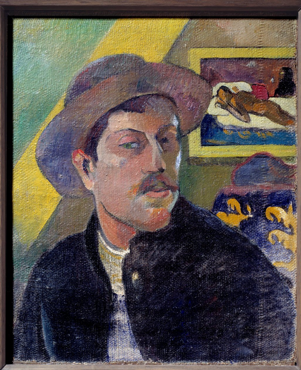Omakuva. Paul Gauguinin maalaus (1848-1903) tekijältä Paul Gauguin