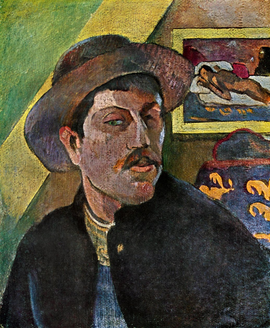 Omakuva hatussa, 1893-1894 1939. tekijältä Paul Gauguin