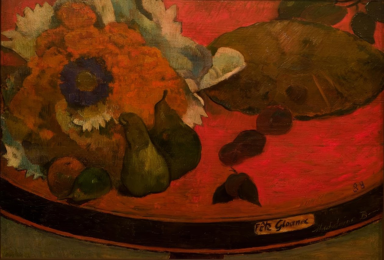 Asetelma "Fête Gloanec tekijältä Paul Gauguin