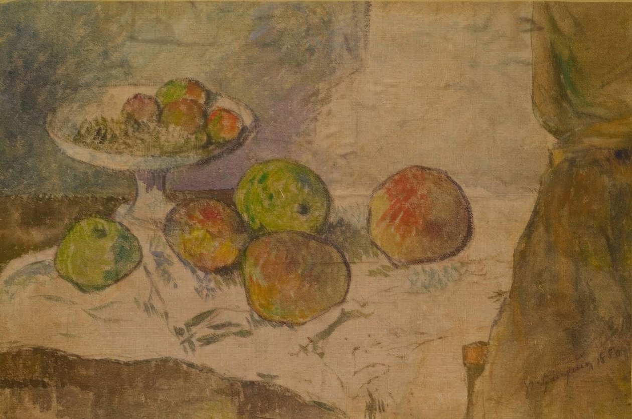 Stillleben mit Obstschale tekijältä Paul Gauguin