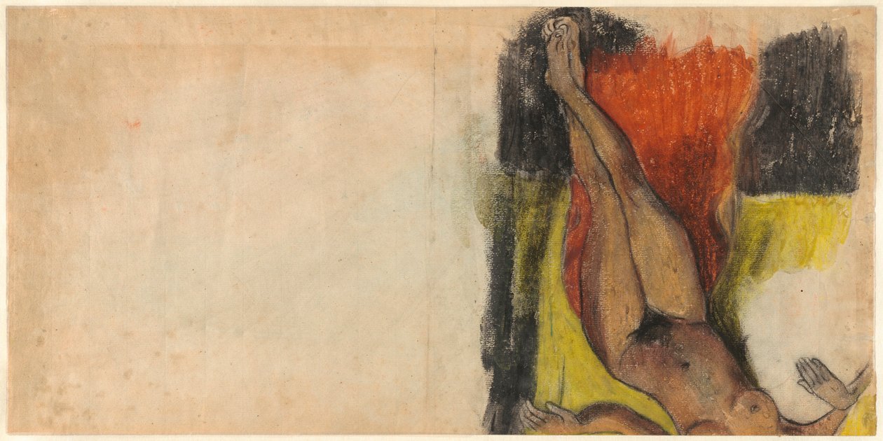 Tutkimus Aita tamari vahine Judith te parari varten tekijältä Paul Gauguin